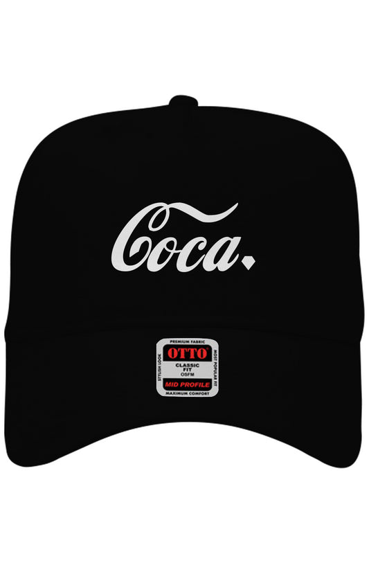 Black Coke Cap